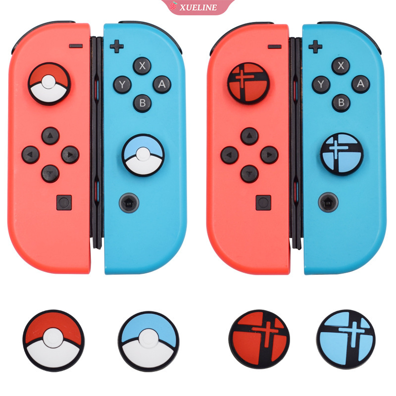 (2 Pcs) Cover Pelindung Tombol Rocker Nintendo Switch Kiri Dan Kanan Xueling