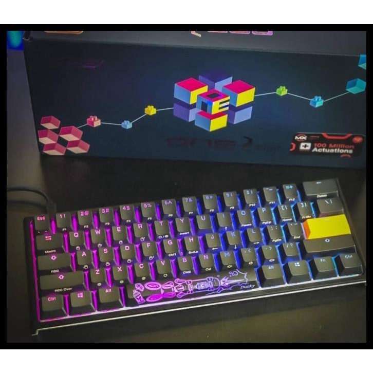 Ducky One 2 Mini Rgb 60% (Black) Mechanical - Gaming Keyboard