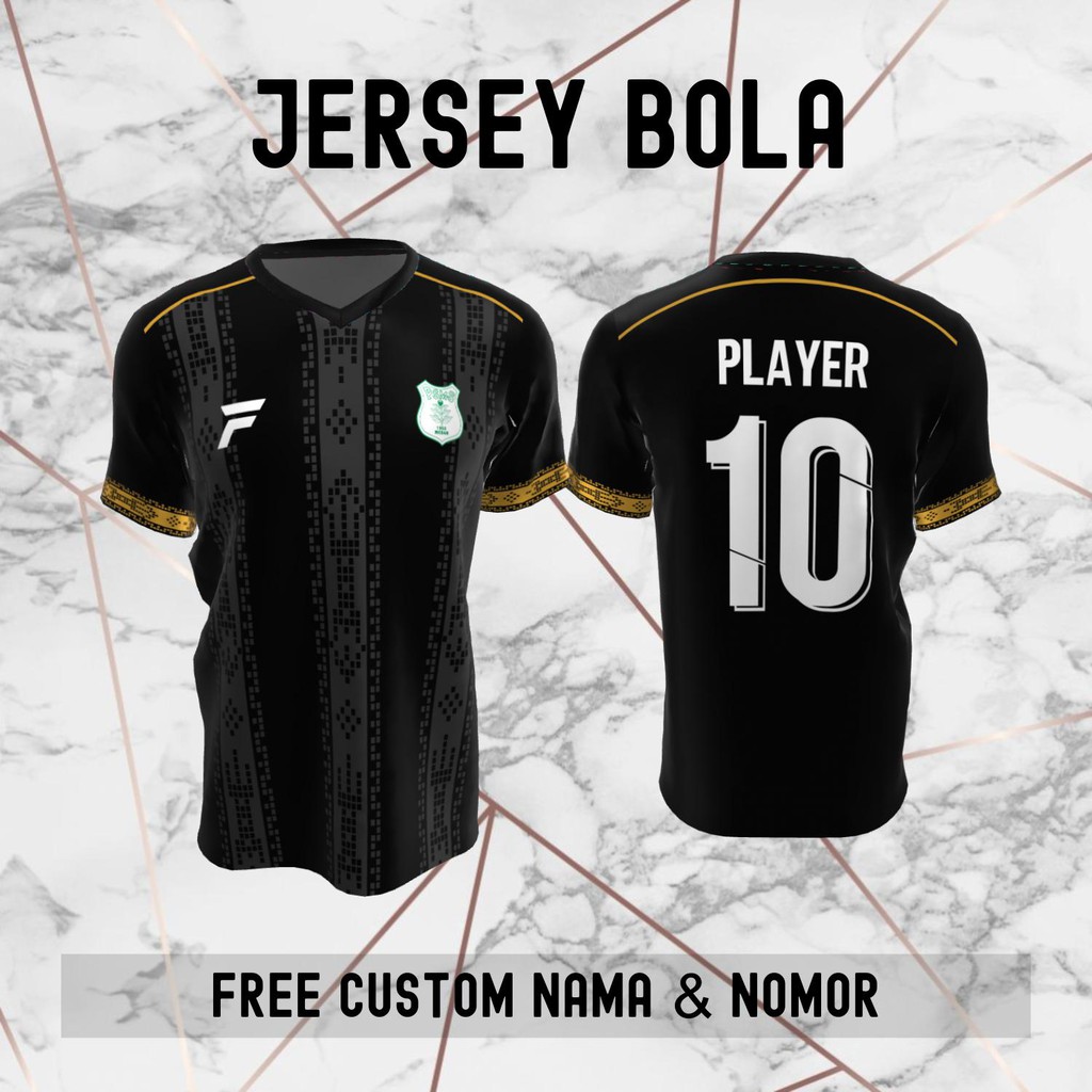 Jersey PSMS Medan Klub Bola Baju Kaos Custom Nama dan Nomor Punggung - 526
