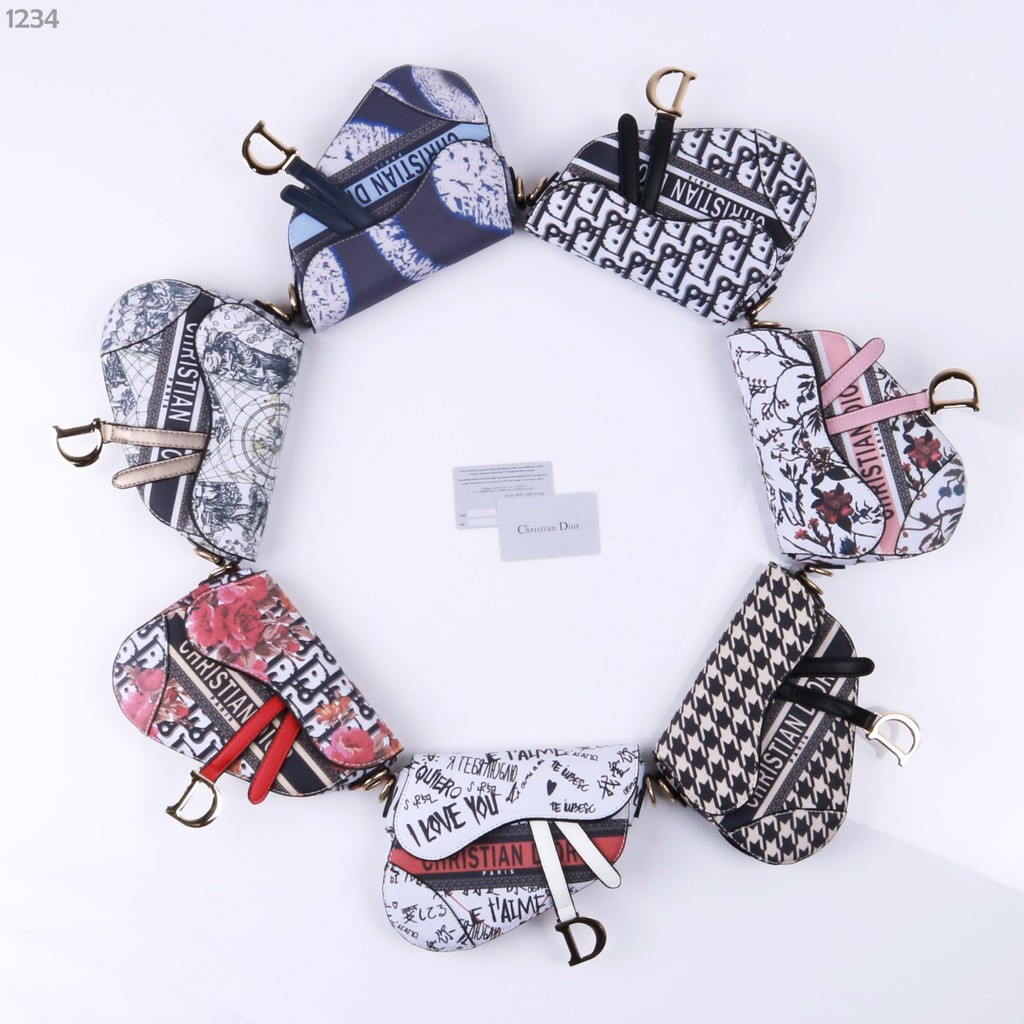 Dior Oblique Mini Saddle bag - MD1234