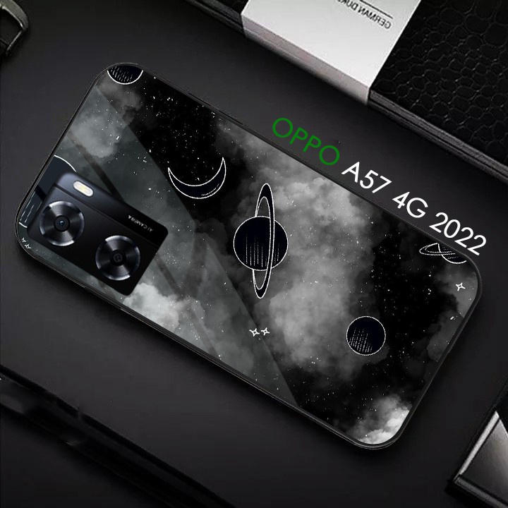 Softcase Glass Oppo A57 2022 [A240] Softcase Kaca Oppo A57 2022 - Softcase Glass - Softcase Mirror -