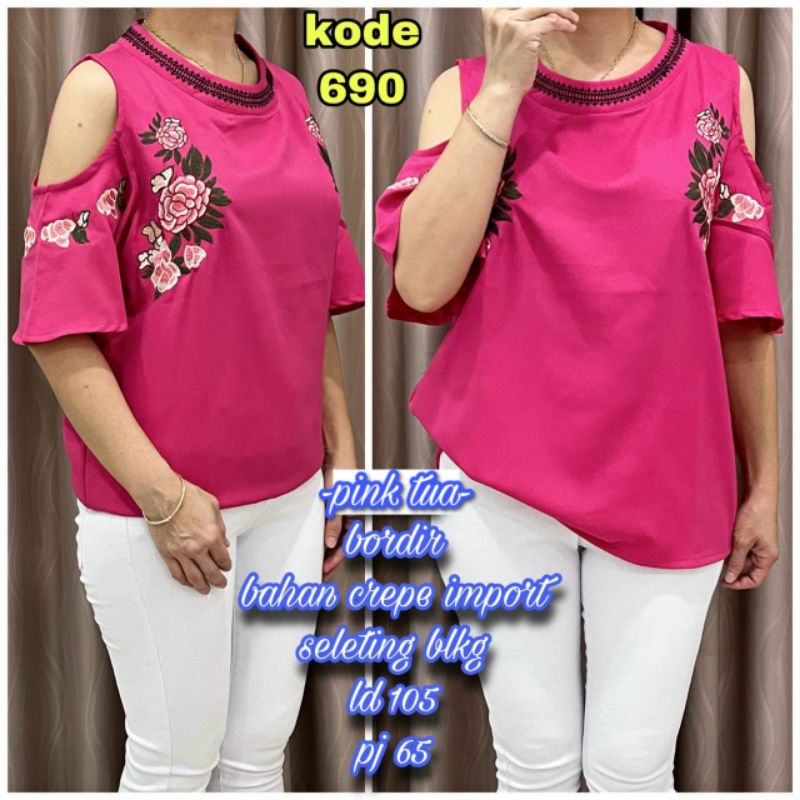Blouse katun Bangkok/blouse katun import/blouse katun terbaru/blus katun cantik/blus katun modern/bl
