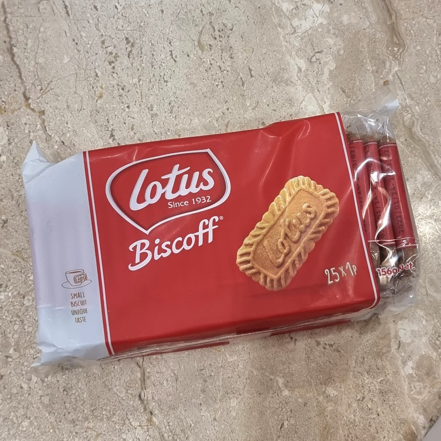 

lotus biscoff 25pc 156gr lotus biscuit biscoff wafer biskuit