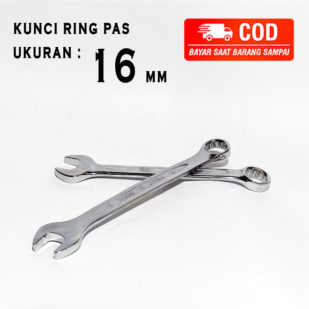 KUNCI RING PASS FUKUNG 16 MM