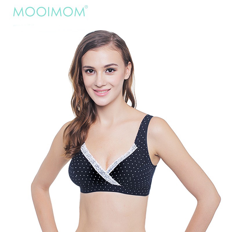 MOOIMOM CROSSOVER MATERNITY &amp; NURSING BRA B6886