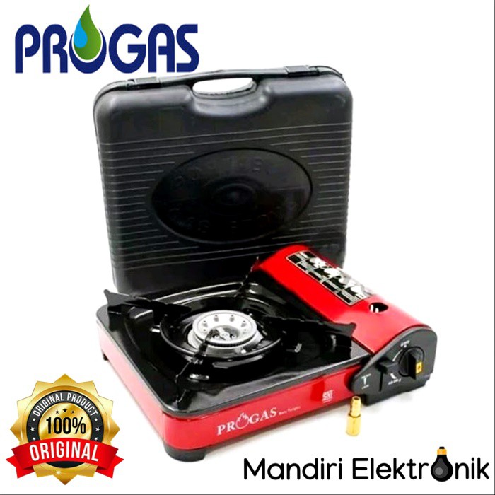 Kompor Portable Progas / Kompor Gas Mini 2 in 1