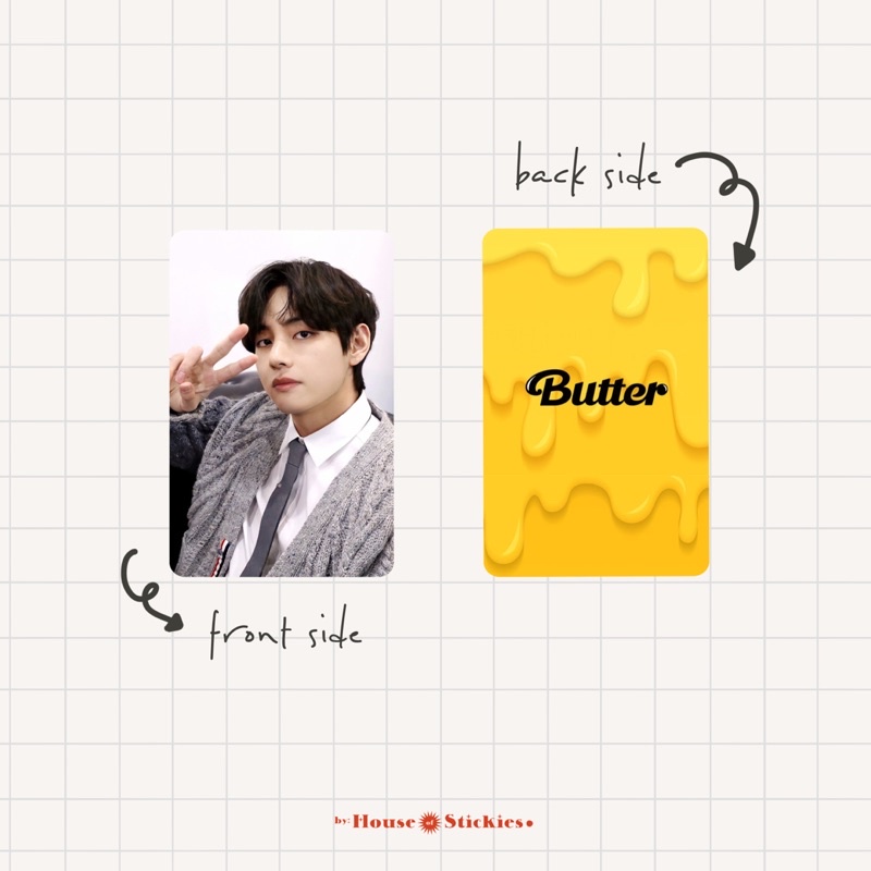 BTS Unofficial Photocard Butter Era