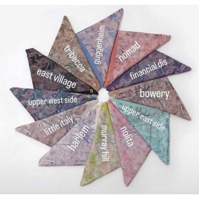 BUTTONSCARVES NEW YORK 3 COURAGE SERIES