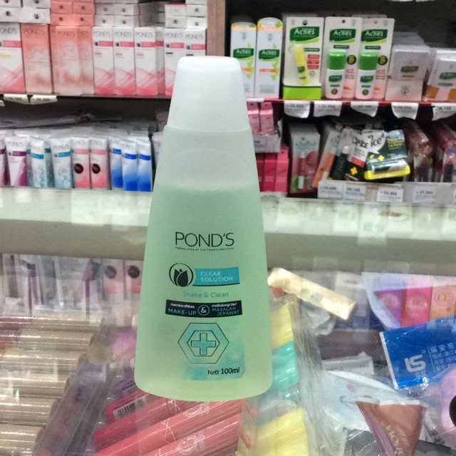 Ponds Clear Solution Shake &amp; Clean 100ml