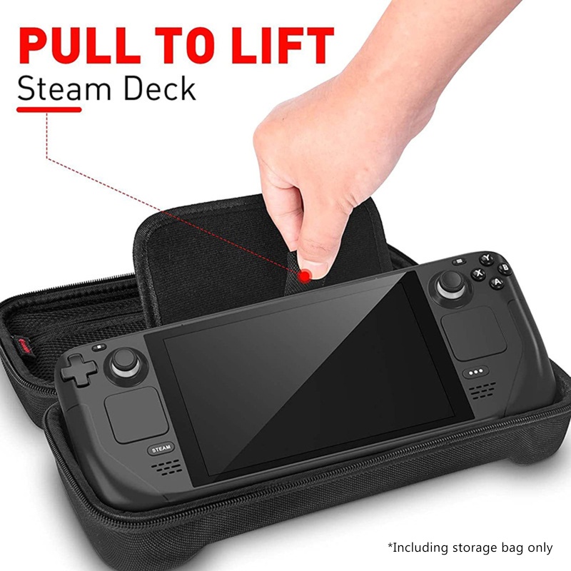 Gro Portable Travel Carry for Case Organizer Tas Penyimpanan Untuk Steam Deck Game Contra