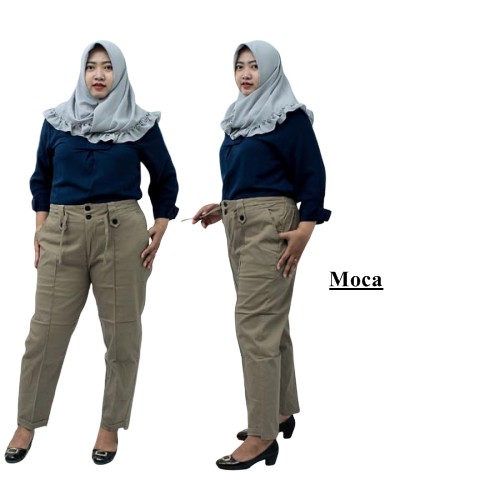 NDR901 BAGGY PANTS JUMBO / BAGGY XXL / 4L / 5L / beggy jumbo / celana wanita jumbo / baggi pants ...