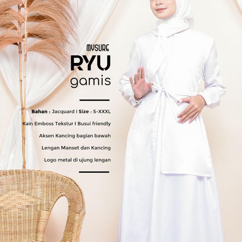 GAMIS PUTIH &amp; KOKO PUTIH  COUPLE RYU || MY SURE