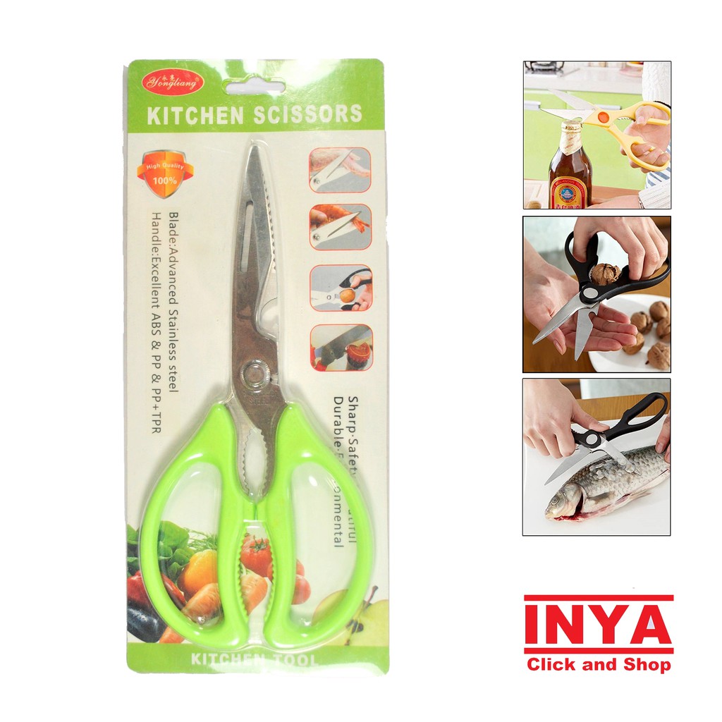 GUNTING DAPUR YANGLIANG STAINLESS KITCHEN SCISSORS