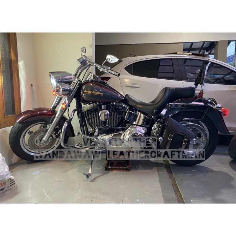 harley davidson , tas samping harley davidson , swing arm bag harley davidson , tas motor harley , s