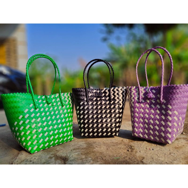 tas anyaman modern cantik ter new