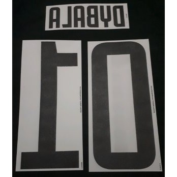 Nameset Juventus Original 2017 2018 Dyballa Berkualitas