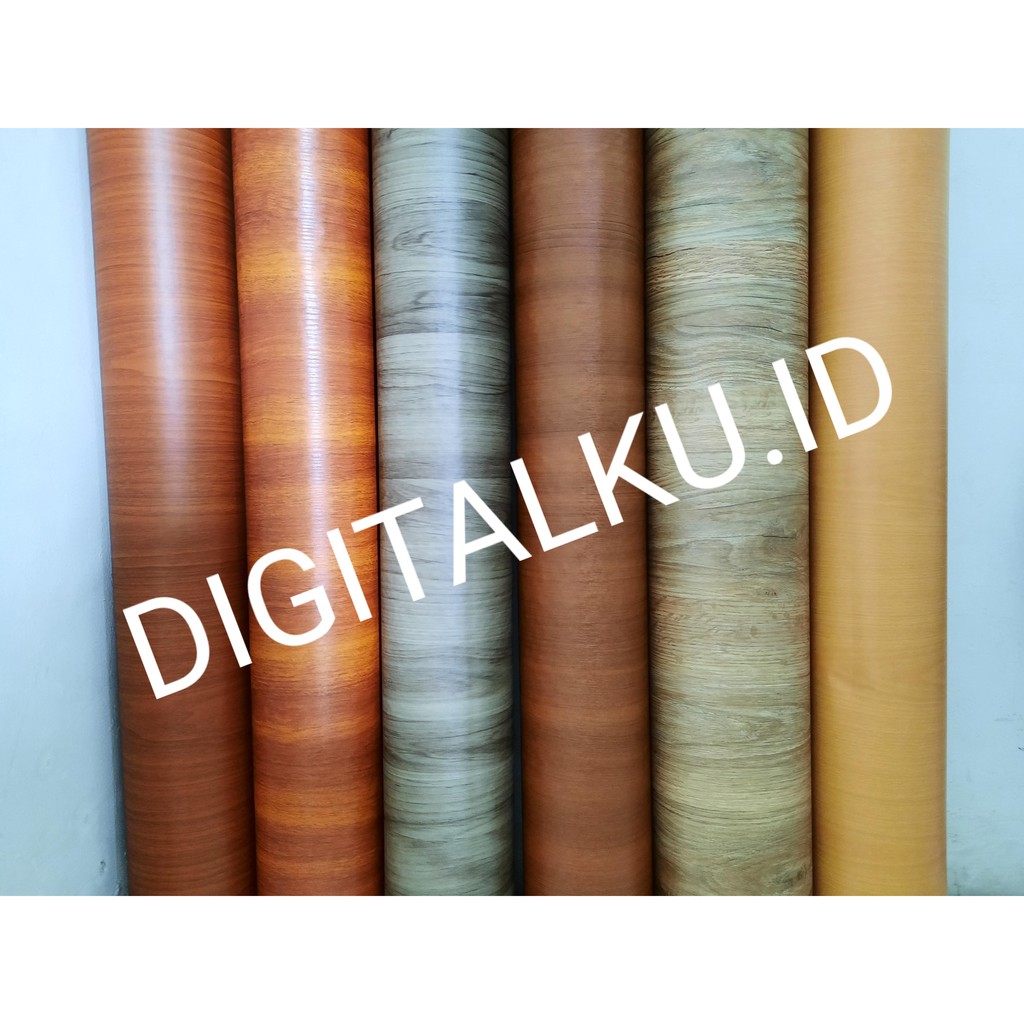 

STICKER WOOD (STIKER MOTIF KAYU) Per Rol