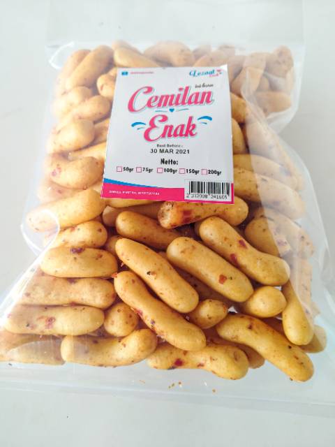 

Pilus Pedas 100gr / Pilus Ikan Rasa Pedas Manis Rujak / Lezate Snack / Pilus Cikur / Pilus Tegal WAP SNACK