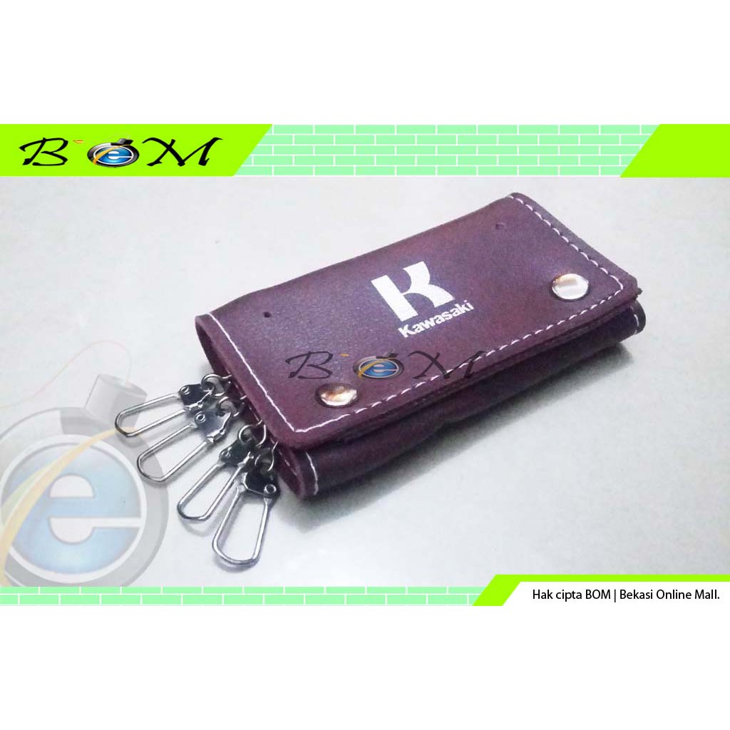 gantungan kunci motor dompet stnk kawasaki ninja klx 250 kx