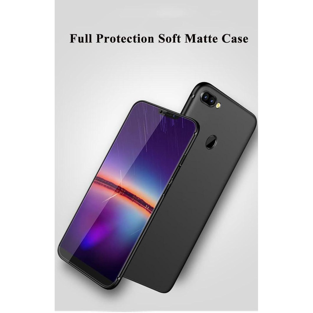 FINLAY CASE XIAOMI MI 8 LITE YOUTH KORI PREMIUM CAFELE SLIM MATTE MACARON HITAM RT203
