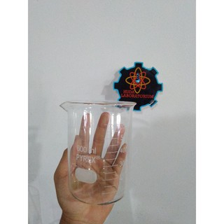  Gelas  kimia Beaker  600 ml PYREX Shopee Indonesia