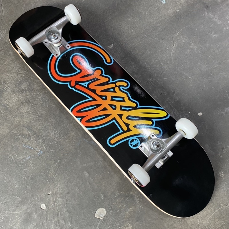 Skateboard pemula fullset lengkap GRIZZLY size 7.8 anak dan dewasa