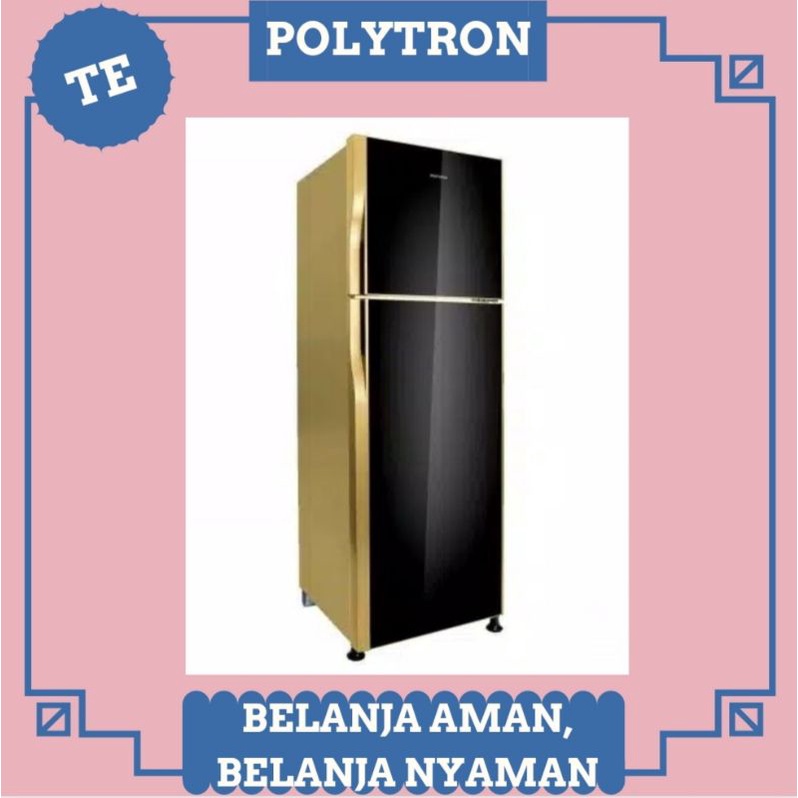 KULKAS POLYTRON 2 PINTU BELEZZA 3 PRM 21 QS,QB,QN