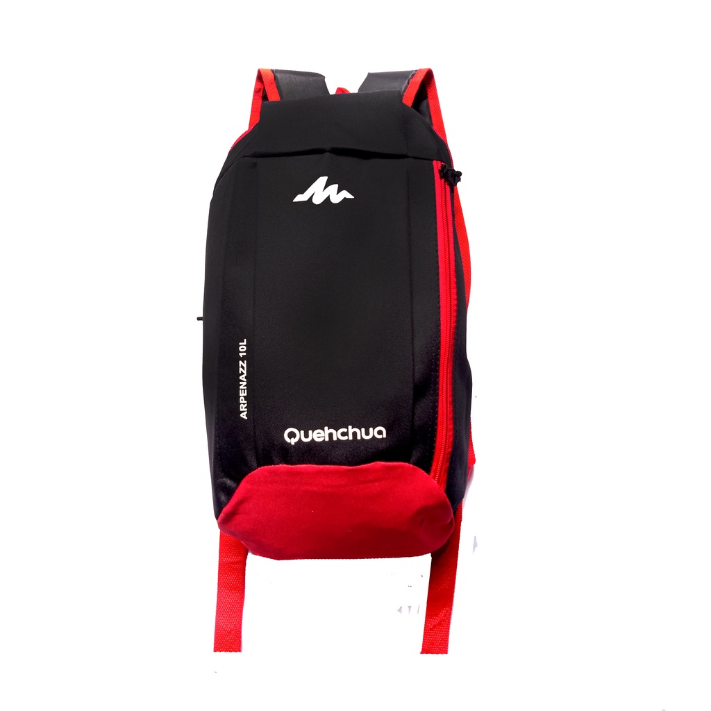 BACKPACK RANSEL 10 LITER TAS RANSEL PRIA DAN WANITA TAS PUNGGUNG TAS SEKOLAH TAS OLAHRAGA TAS SPORT TAS RANSEL KECIL TAS SEPATU FUTSAL TAS SEPATU BOLA A4-HITAM MERAH QC