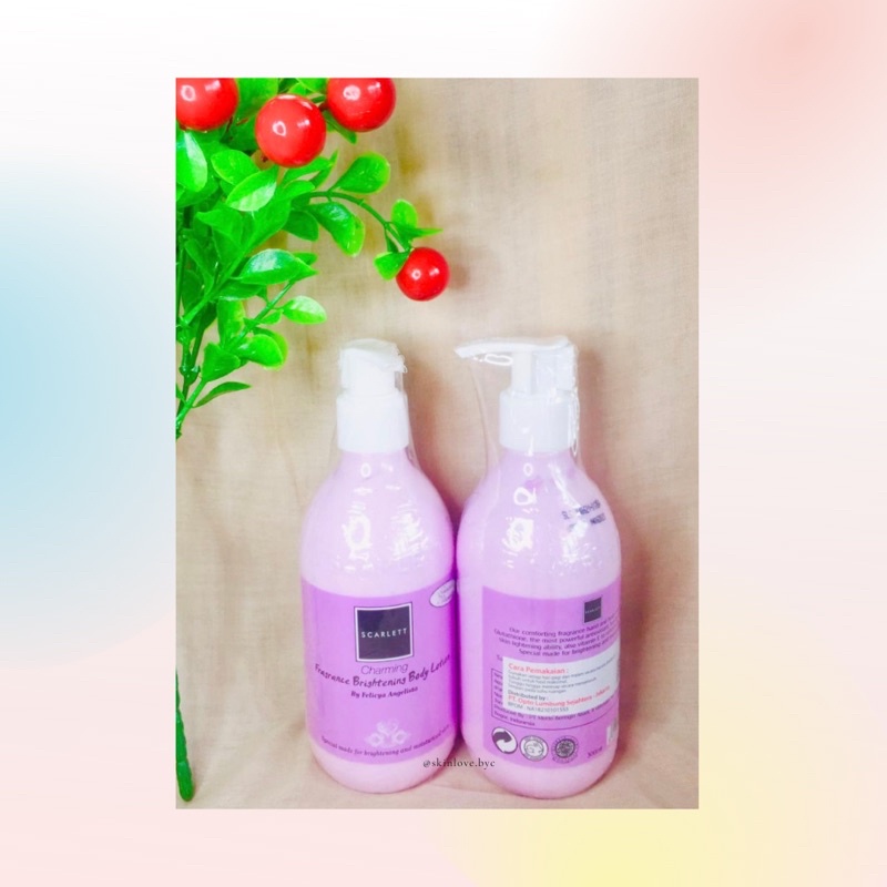 [RESELLER] Scarlett Body Lotion Charming Original 100%