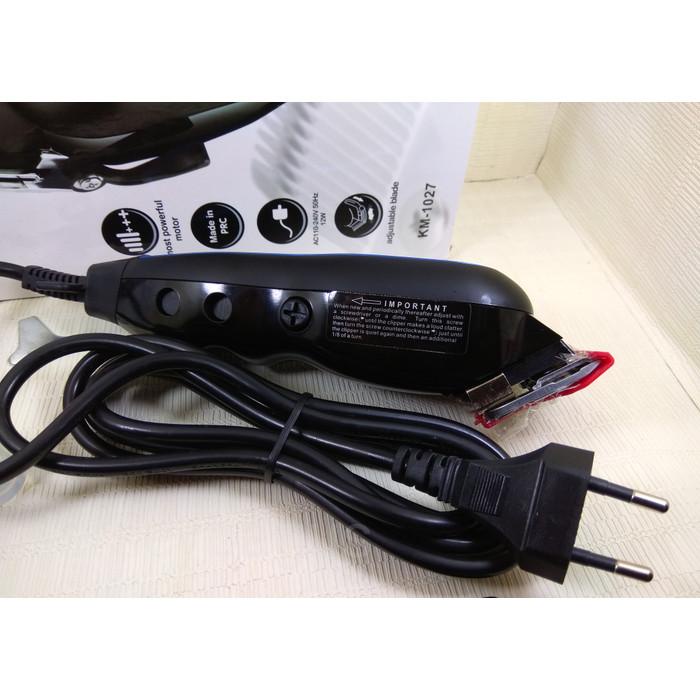 professional hair clipper kemei km-1027 mesin alat cukur rambut electr