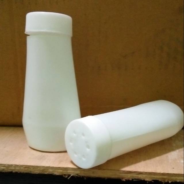 botol bedak tabur plastik