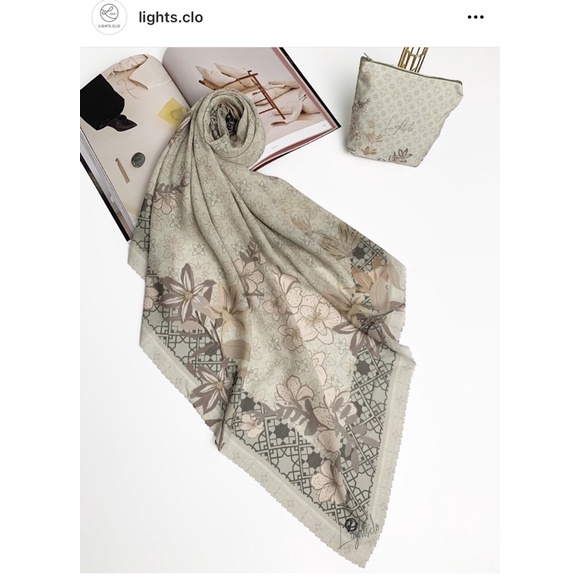 NEW Praya Scarf - Sage by Lights.clo