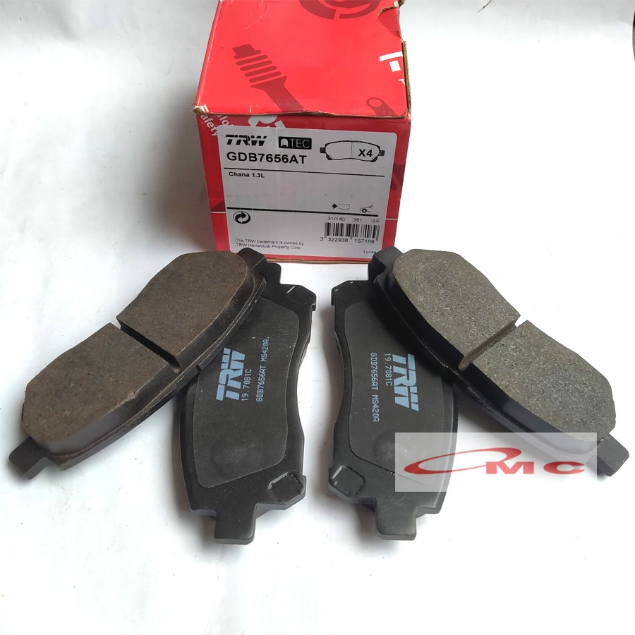 Brake Pad Kampas Rem Depan TRW Avanza Rush Terios Taruna APV GDB-7656