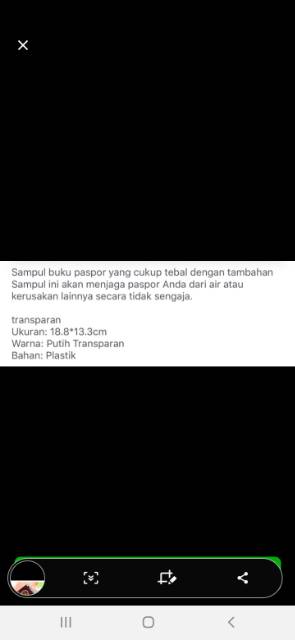 SAMPUL PASPOR PLASTIK TRANSPARAN / PASPPORT COVER ORGANISER