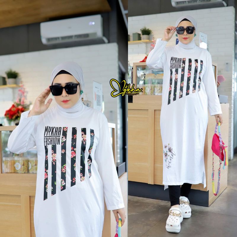Midi dress mykha bestseller / Dress mini kekinian