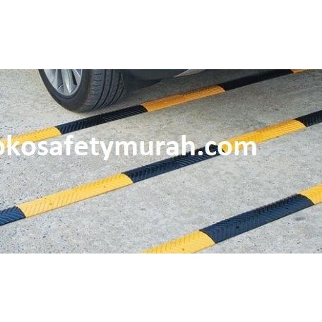 

✤ Speed Bump Rubber Polisi Tidur Karet Kecil Marka Kejut Mini Premium - Hitam ➩