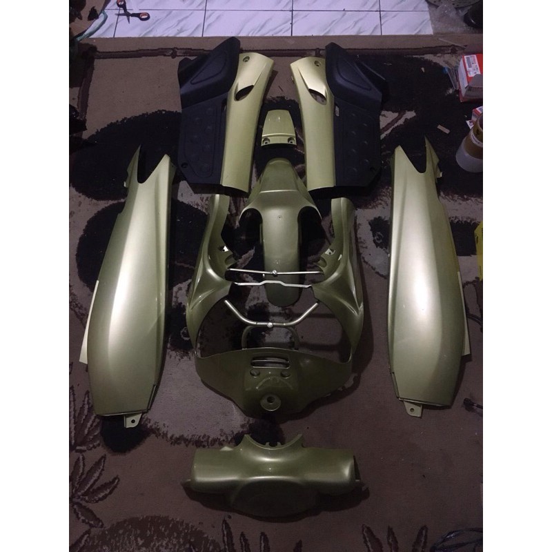 body gold full halus yamaha nouvo lele