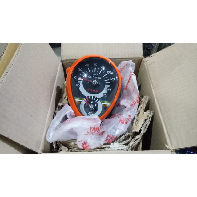 speedometer spido fino thailand fino karbu original yamaha thai orange