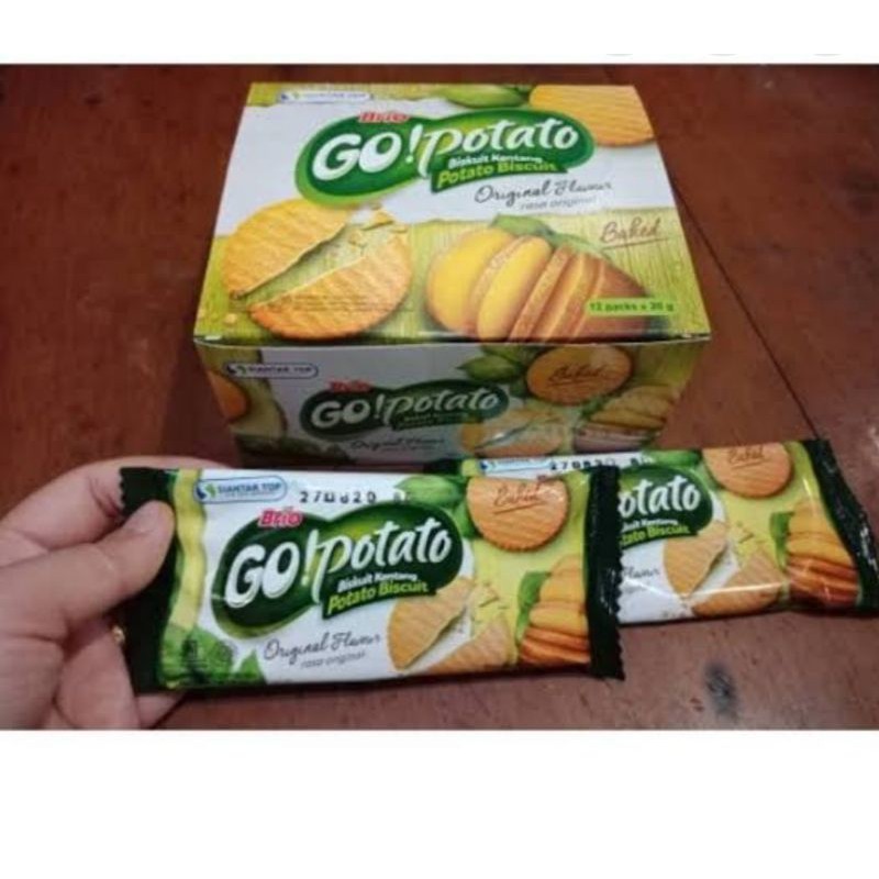 

Biskuit kentang Go potato kentang