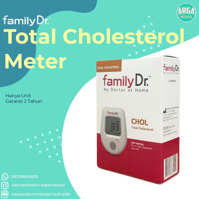 Alat Test Kolesterol Family Dr / Alat Cek Kolesterol Family Dr