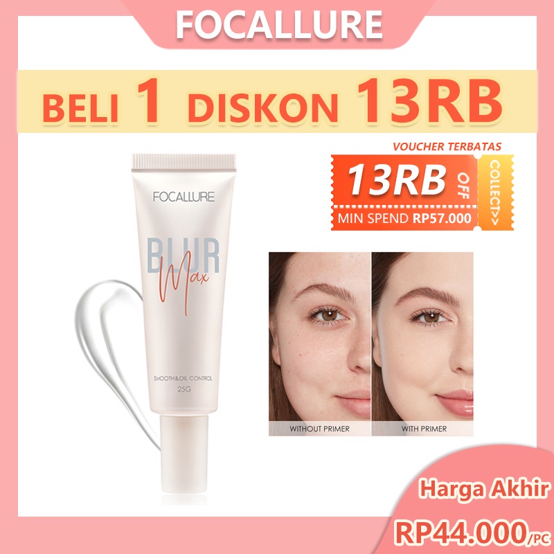 FOCALLURE BLURMAX Primer keep all day base makeup FA138