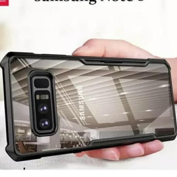 SAMSUNG NOTE 8 NOTE 9 NOTE 10+  CASE SHOCKPROOF BUMPER BENING HARDCASE IPAKY BENING HARD BUMPER FUSION CASE NOTE 10 PLUS