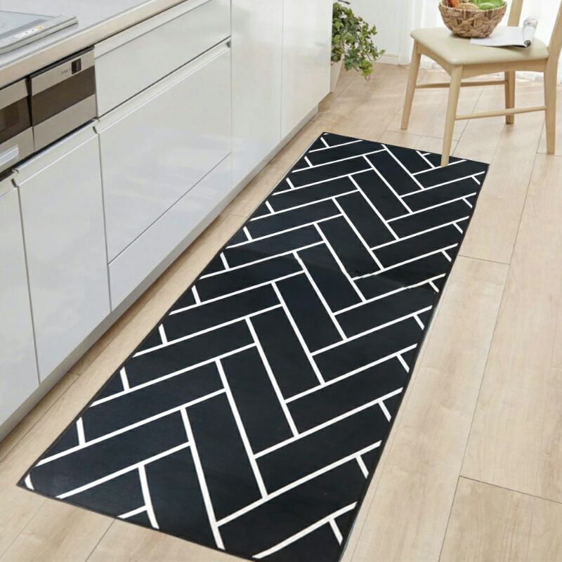 Keset Dapur Anti-Slip Living Room Kitchen Balcony Rug 50x160cm D320