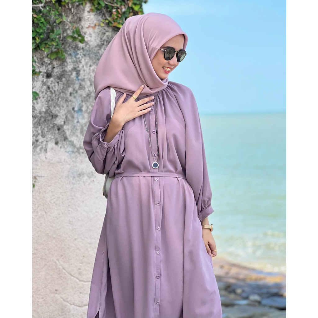 (MSB) TUNIK AMANDA FULL KANCING WOLFIS BUSUI