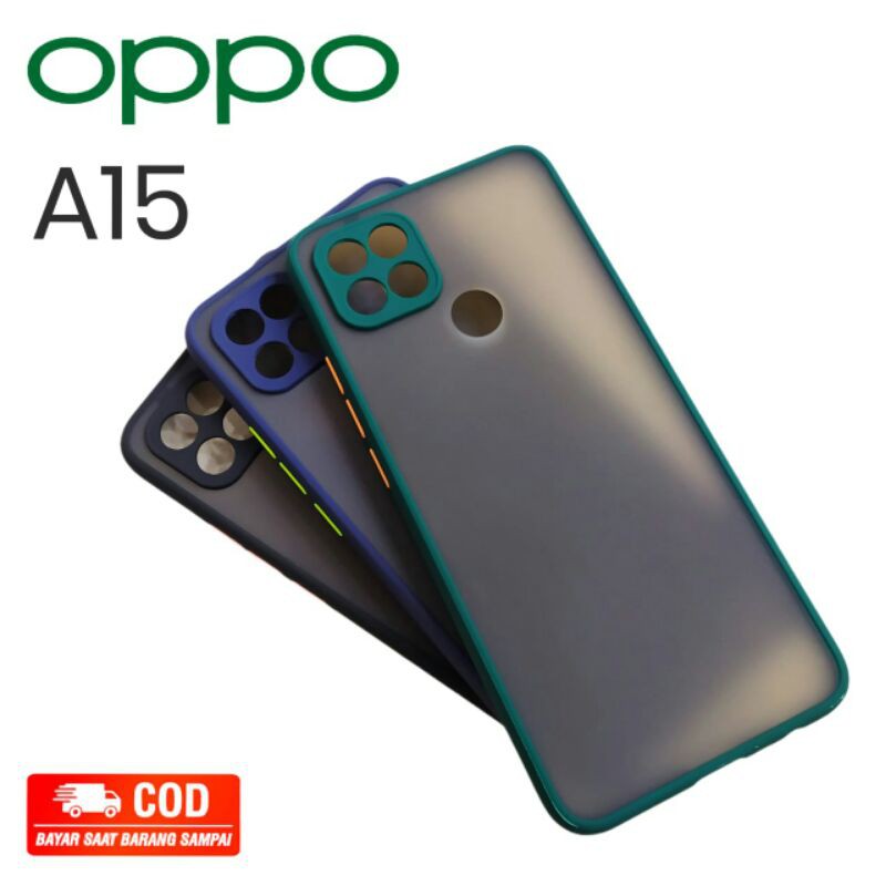 case dove oppo A15 case dove pelindung camera case oppo