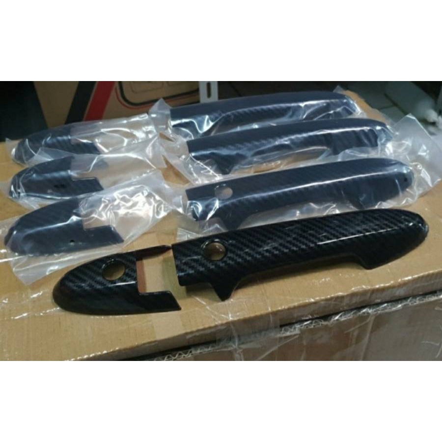 Cover Handle Pegangan Pintu All New City Hatchback 2021 Carbon Smart Key