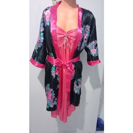 satu set Lingerie kimono