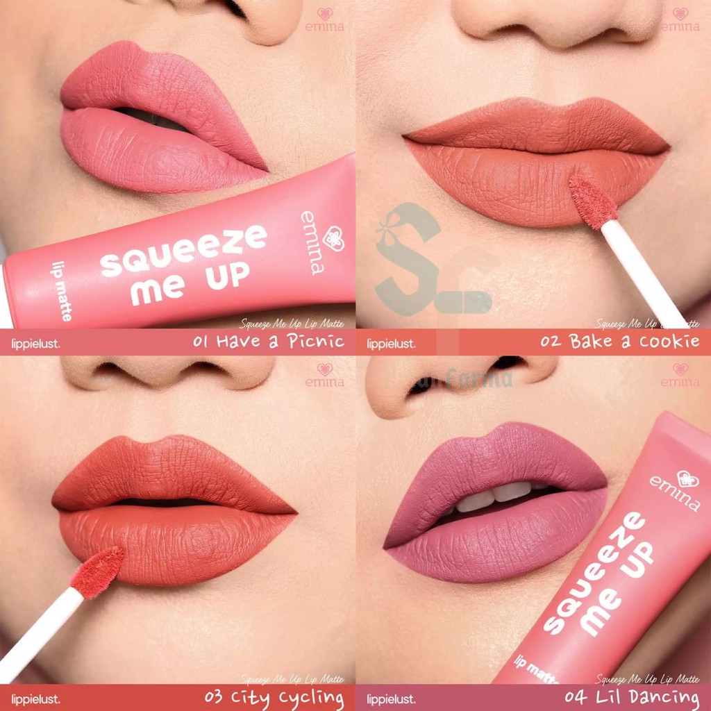 EMINA Squeeze Me Up Lip Matte | EMINA Lip Matte Lip Cream