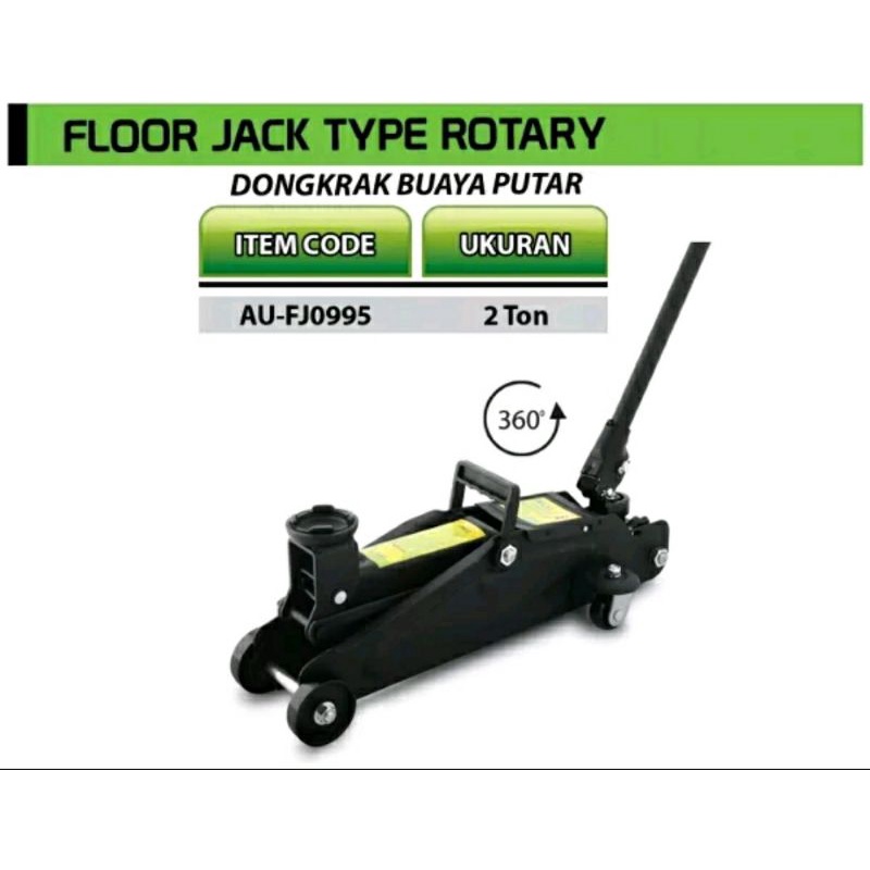 Dongkrak Buaya 2ton Putar Tekiro