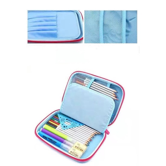 TEMPAT PENSIL BAHAN EVA / PENCIL CASE EVA FOAM / KOTAK PENSIL ANAK MOTIF KARAKTER